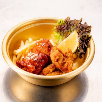 あぷろチキン＆ヤンニョムチキン（ハーフ＆ハーフ）