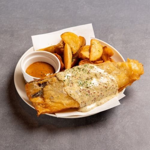 超大份炸魚薯條