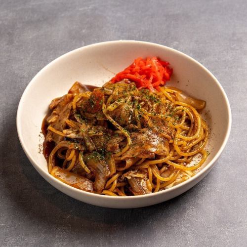 一道人氣料理:辣味炒麵