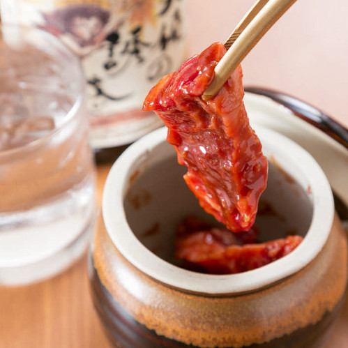 黒毛和牛壺漬けカルビ