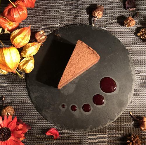 [Popular among women] Raw chocolate cake