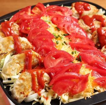 热铁板奶酪火锅饺子番茄