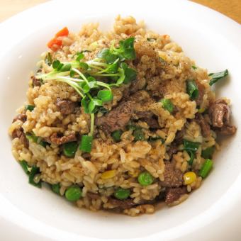 Harami garlic rice