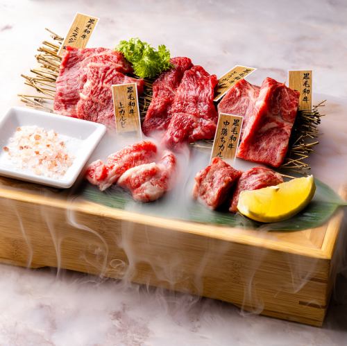 極上の黒毛和牛5種盛り