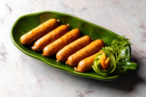 焼肉芯のソーセージ