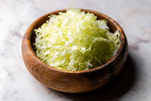 千切りキャベツ