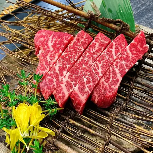 新鮮な赤身肉を堪能