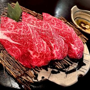 黒毛和牛肩ロース 照れてばかりのポン酢