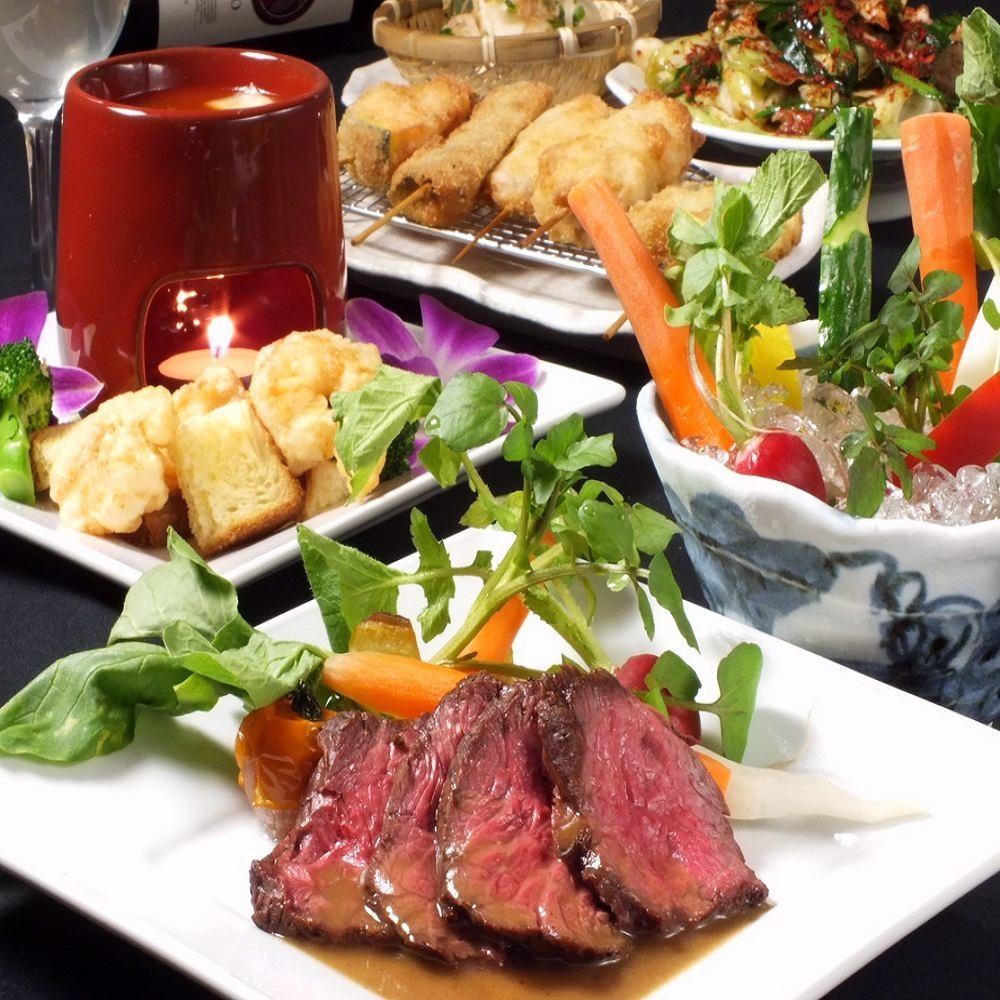 The unlimited all-you-can-drink course available from Sunday to Wednesday is 3,300 yen or 3,850 yen. It's very popular.