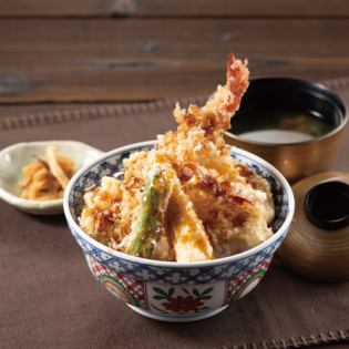 Bowl of rice and fried fish