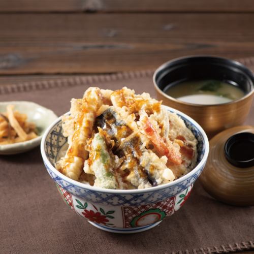 Vegetable tempura bowl