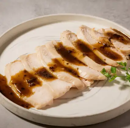低音仕込みの鶏ハム~トリュフ醤油~