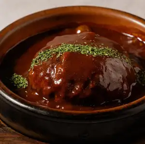 洋食屋の煮込みハンバーグ