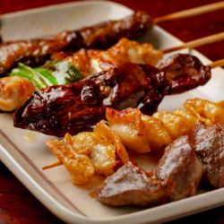 Assortment of 5 skewers