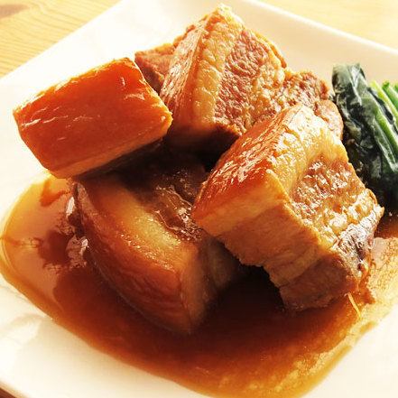 Braised black pork