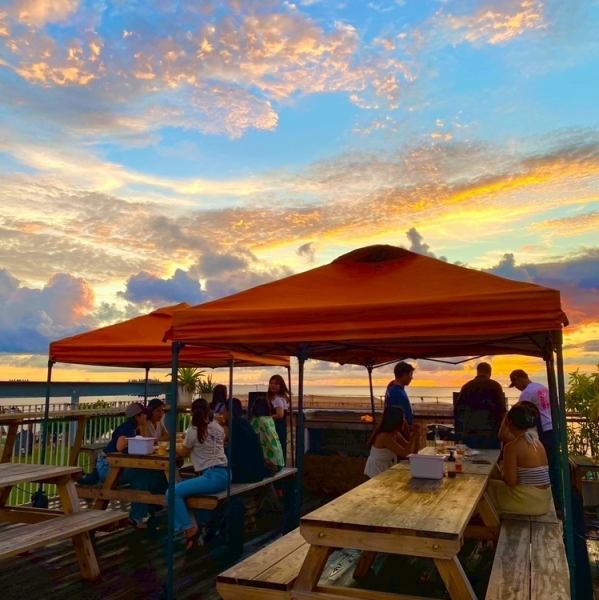 【ビアガーデンで時間無制限の飲み放題】自然の中で味わう至福の開放感