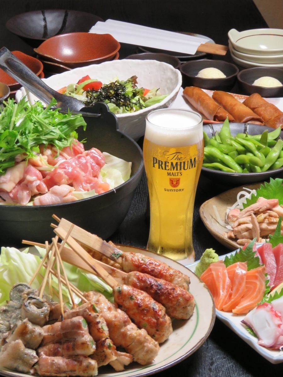 [Kitengu] is a very popular restaurant where you can enjoy exquisite skewers!