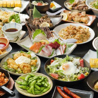 [150 minutes] All-you-can-eat and drink course with over 150 dishes to choose from: 3,700 yen