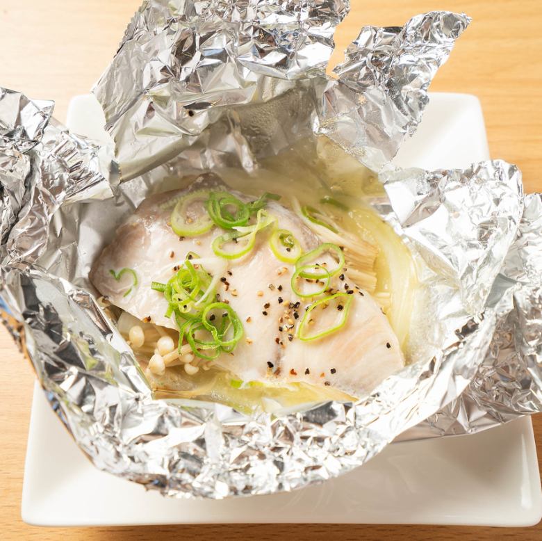 本日のお魚のホイル焼き