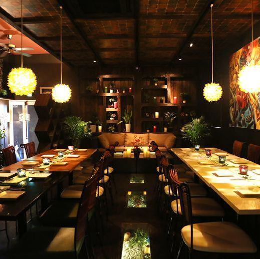 ≪100名様までの貸切予約で盛り上がること間違いなし！≫貸切で使える設備も多数！40名様～貸切可能です。大人数でのご予約や設備も豊富にございますので、お気軽にご相談ください。結婚式二次会をはじめ、セミナーや会社宴会など幅広いシーンに◎40名様以上のご予約で幹事様2名分無料など、お得なクーポンも必見！