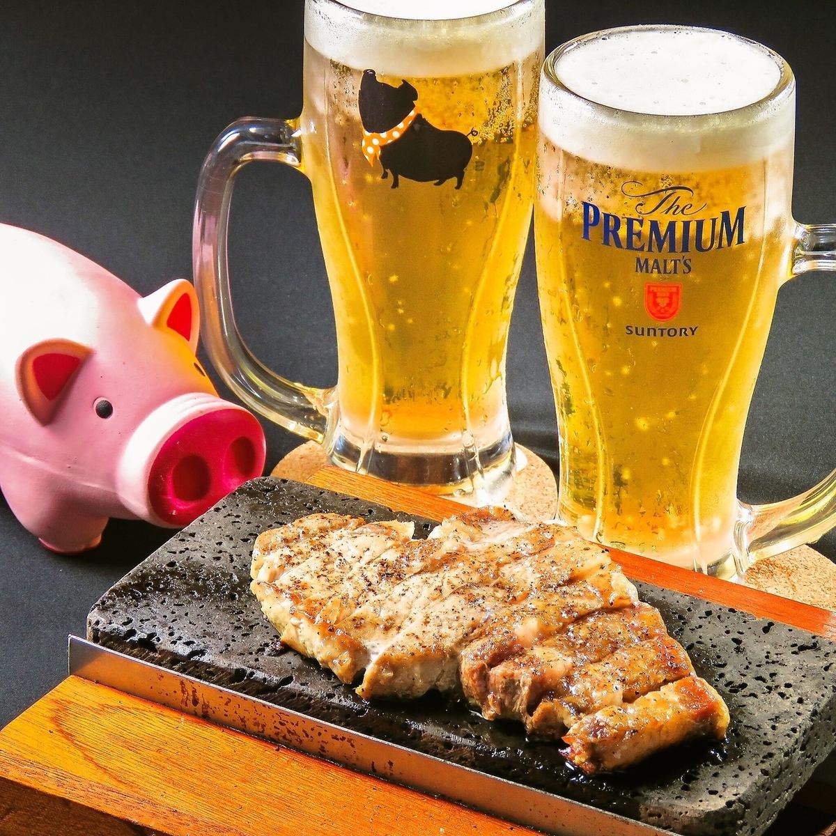 ■上野駅から徒歩1分！絶品豚肉料理専門店！オシャレな店内で最高の豚肉料理を♪♪