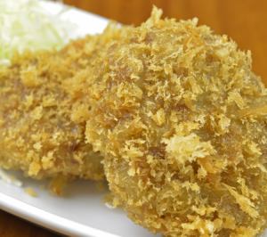 自家製！粗挽きチョップメンチ1個