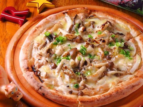 【낙타의 Pizza】3호 일본식 참치버섯