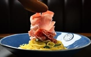 【のせ放題パスタ】生ハムのクリームパスタ
