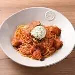 リコッタと茄子のトマトパスタ