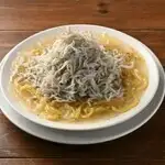 【シラスのせ放題】釜揚げシラスのスープペペロンチーノ