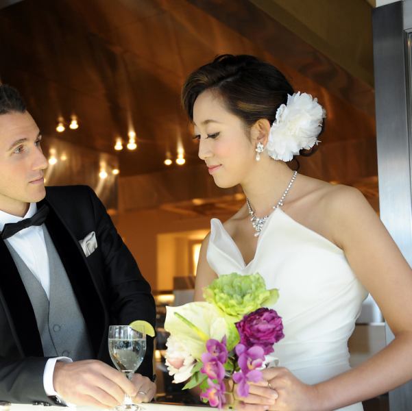 ウェディング等でのご利用の場合は 時間帯も「挙式あり」か「挙式なし」、また2部制パーティーなども対応可能です。お気軽に詳細はご相談ください。