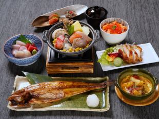 北の恵み ≪羅臼（らうす）≫【料理のみ7,000円】