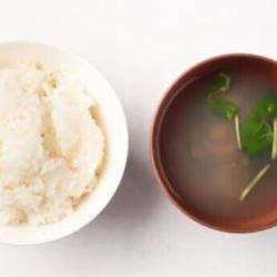 [Value] Rice (large portion OK) + Oni Shijimi Soup Set