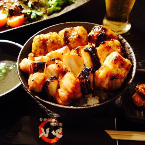 Chicken dishes are enriched! One push is special-made Yakitorori bowl