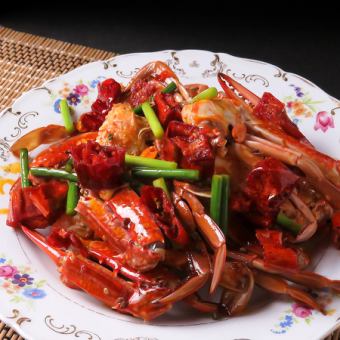 히메도 가니 필리 매운 튀김