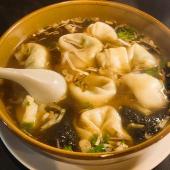 수제 완탕 / 수제 저장면 / 선러 봄비 / 중화유 메밀 각