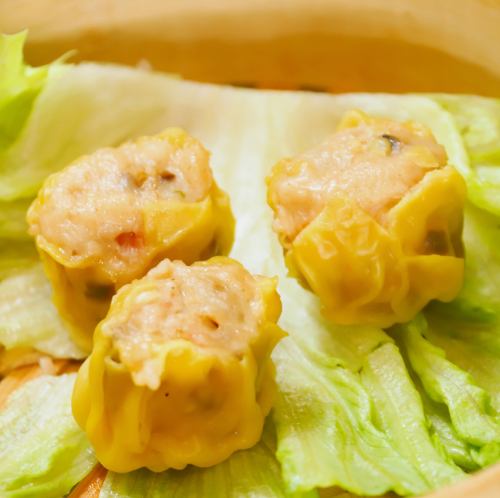 오고리 포 (3 개) / 새우 소매 (3 개) / 구운 만두 각