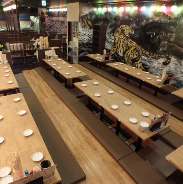 A banquet where you can sit comfortably [up to 80 people] OK! Large banquets for students and company banquets There is no problem with Chiba-chan!