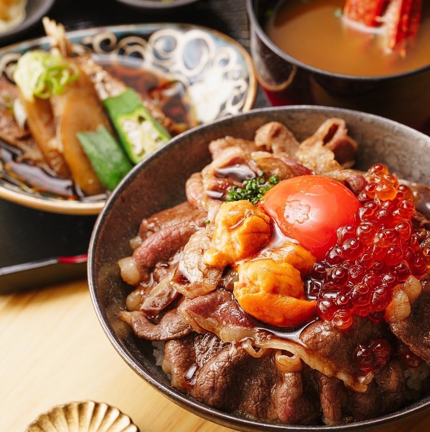 ランチ一新！！極みの牛すき痛風御膳・釜飯も新登場！