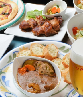 [90 minutes all-you-can-drink⇒Can be extended by using a coupon♪] No. 45★Banquet course [4,400 yen] (tax included)