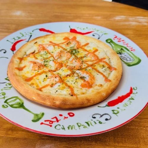 エビグラタンピザ