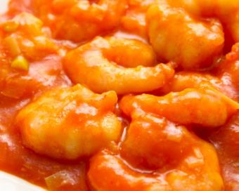 Shrimp chili sauce