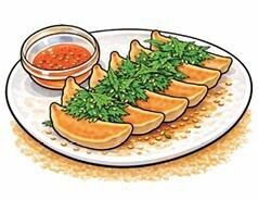 さっぱり梅しそ餃子