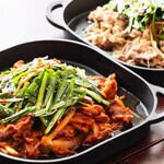 コチュジャン味付け豚炒め