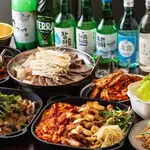 【料理のみ】お手軽コース◆プルコギやキムチチャーハン含む全7品3000円(税込)