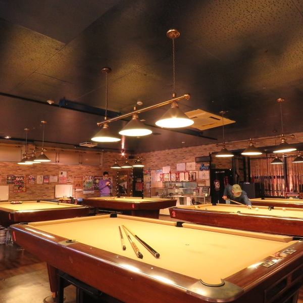 We also have rare darts equipment that you don't often see in the prefecture! We also have a large number of billiard tables! Perfect for large groups!