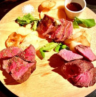 本日の赤身肉プレート(低温調理)