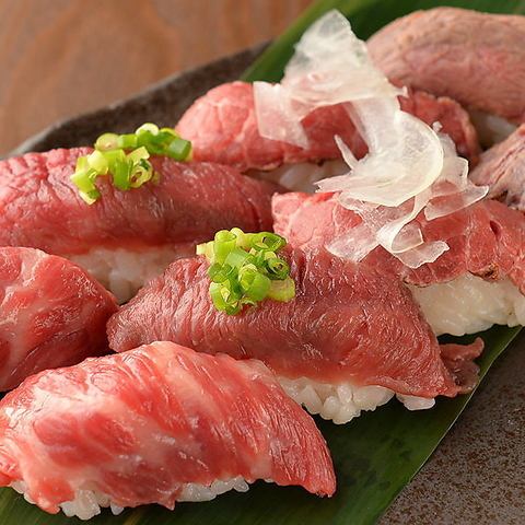 選べる5種の肉寿司盛り合わせ