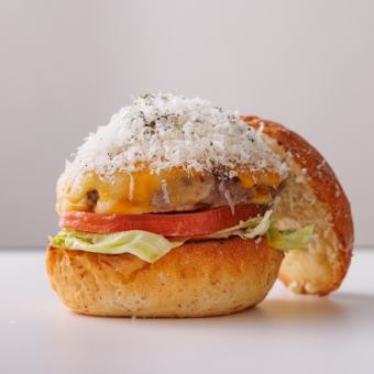 4 種のチーズバーガー