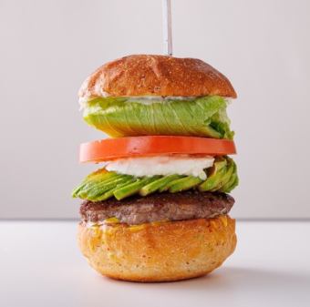 サワークリームアボカドバーガー
